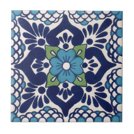 Mexican Talavera Tile Tegeltje (Voorkant)