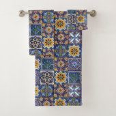 Mexican Talavera Tiles Bad Handdoek (Insitu)