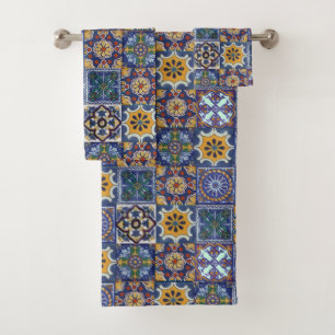 Mexican Talavera Tiles Bad Handdoek