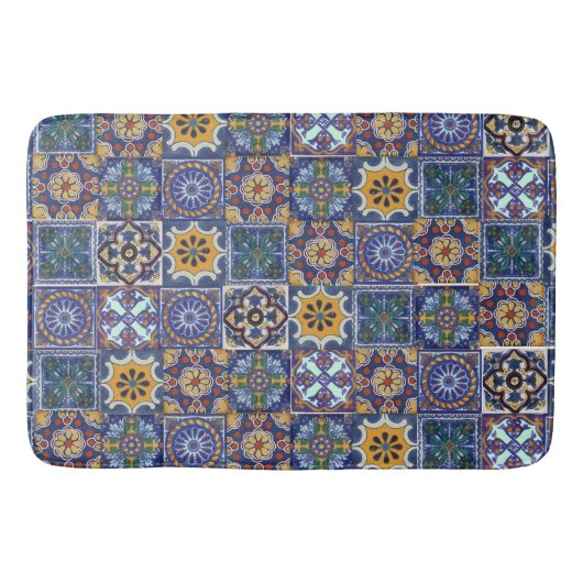 Mexican Talavera Tiles Badmat (Voorkant)