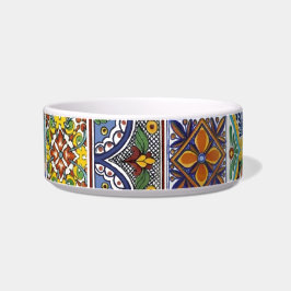 Mexican Talavera Tiles Bowl Voerbakje