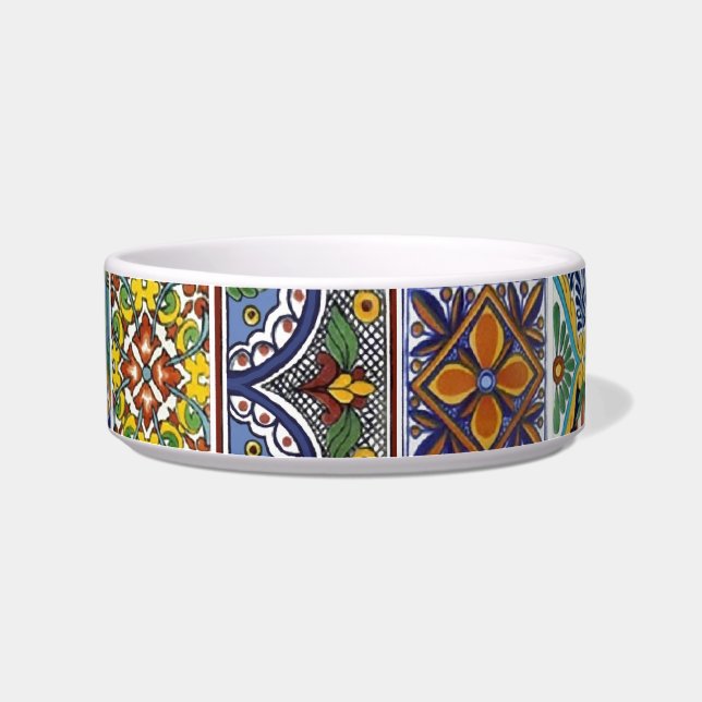 Mexican Talavera Tiles Bowl Voerbakje (Rechts)