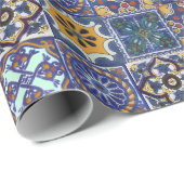 Mexican Talavera Tiles Cadeaupapier (Rol Hoek)