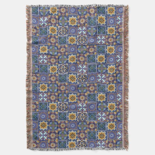 Mexican Talavera Tiles Deken (Voorkant Verticaal)