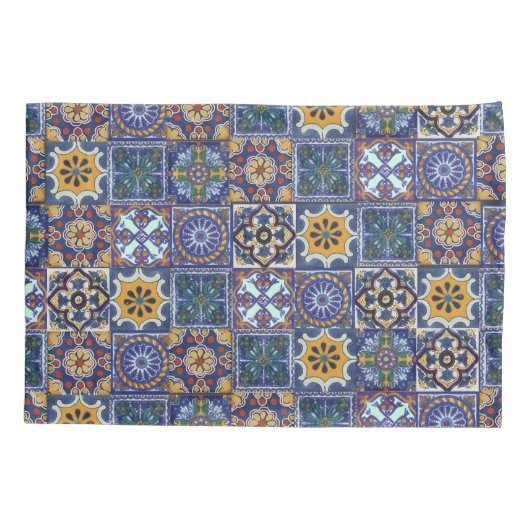 Mexican Talavera Tiles Kussensloop (Achterkant)
