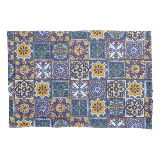 Mexican Talavera Tiles Kussensloop (Voorkant)