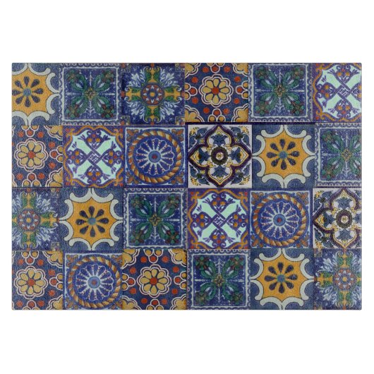 Mexican Talavera Tiles Snijplank (Voorkant)