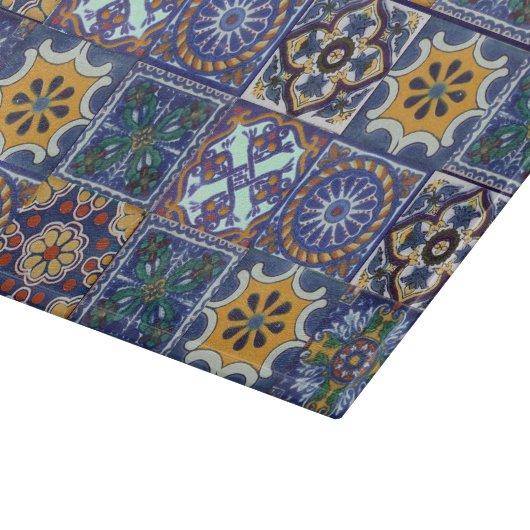 Mexican Talavera Tiles Snijplank (Hoek)
