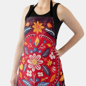 Mexican Tegel Floral Pattern Schort