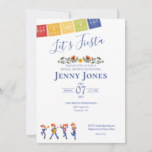 Mexican ThreadVrijgezellenfeest nodigt uit Kaart