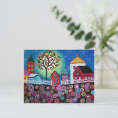 MEXICAN TOWN-BRIEFKAART BRIEFKAART (Staand voorkant)