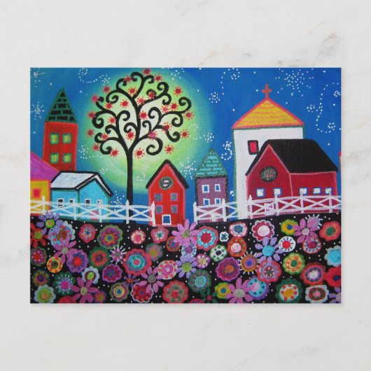 MEXICAN TOWN-BRIEFKAART BRIEFKAART (Voorkant)