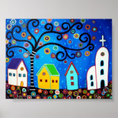 MEXICAN TOWN-POSTERS POSTER (Voorkant)