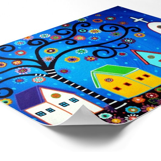 MEXICAN TOWN-POSTERS POSTER (Hoek)