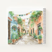 Mexican Town Travel Journal Notitieboek (Achterkant)