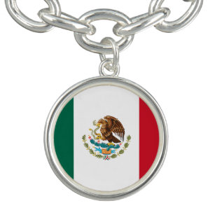 MEXICAN TRICOLOOR VLAG GROEN WITTE ROOD ARMBAND