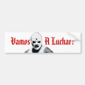 Mexican Wrestler Bumpersticker (Voorkant)