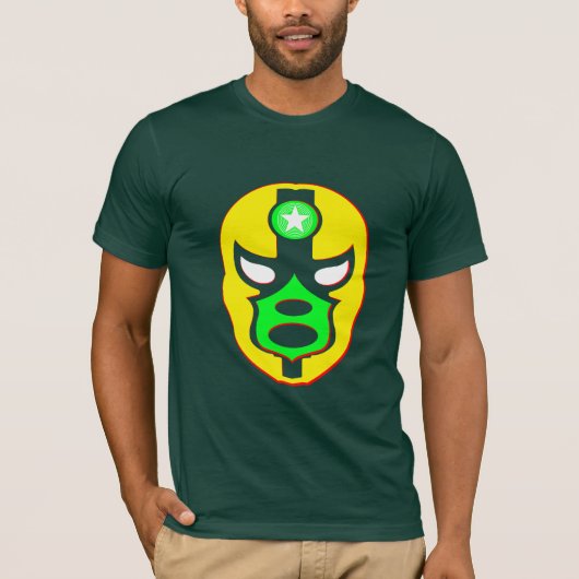 Mexican Wrestler Masker T-shirt (Voorkant)