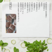 MEXICANCHOCOLAAT BROWNIES THEEDOEK (Gevouwen)