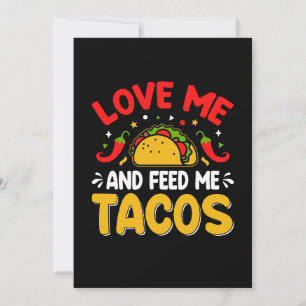 Mexicanen houden van me en voeden me met taco's kaart