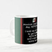 Mexicanen zijn zoals... koffiemok (Voorkant links)