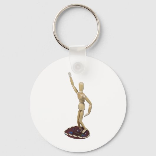 MexicanHatDancer071611 Sleutelhanger (Voorkant)