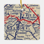 Mexicia TX 1941 Map Keramisch Ornament (Voorkant)