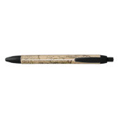 Mexico 10 zwarte inkt pen (Achterkant)