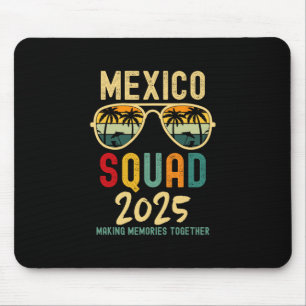 Mexico 2025 Squad Tropisch Strand Gezinsvakantie M Muismat