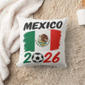 Mexico 2026 Soccer Fan Design with Football Kussen (Deken)