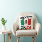 Mexico 2026 Soccer Fan Design with Football Kussen (Stoel)