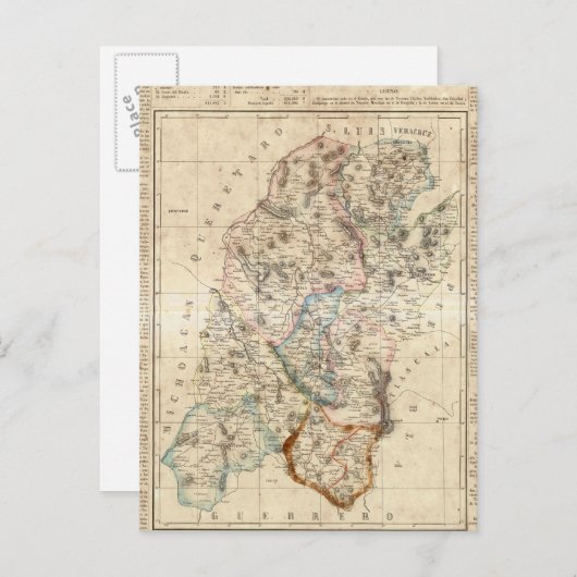 Mexico 2 briefkaart (Voorkant / Achterkant)