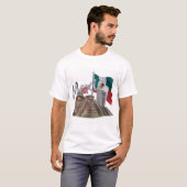 "Mexico" 3D realistische illustratie T shirt (Voorkant volledig)