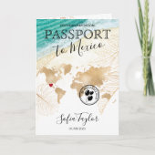 Mexico 50 en de Fabulous Birthday Passport Map Inv (Voorkant)