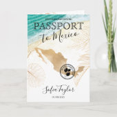 Mexico 50 en de Fabulous Birthday Passport Map Inv (Voorkant)