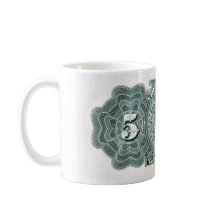 Mexico 5 Pesos Bankbiljet, Aztec Kalender