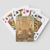 México a través de los siglos speelkaarten (Achterkant)