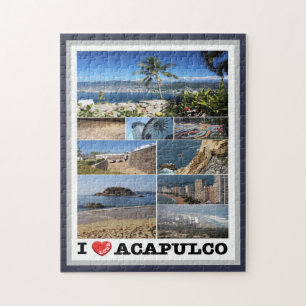 Mexico - Acapulco - I Love - Legpuzzel