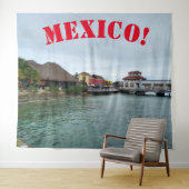 Mexico! Achtergrond Wandkleed (In Situ (horizontaal))