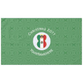 Mexico Angel Christmas Flag Personalize Horizontal Tafelkleed (Voorkant (Horizontaal))