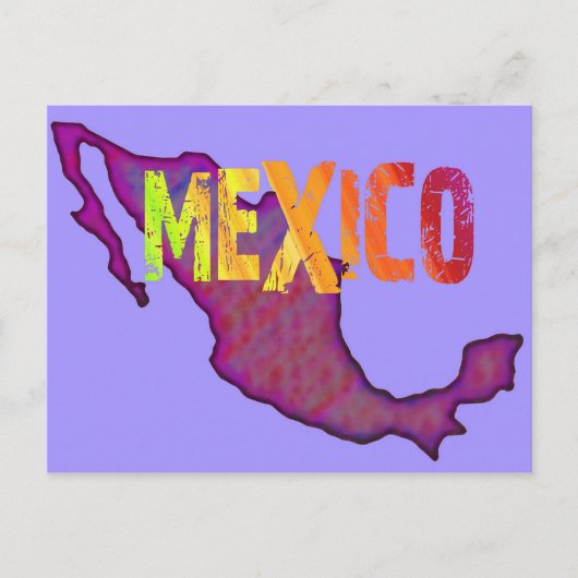 Mexico Ansichtkaart Briefkaart (Voorkant)
