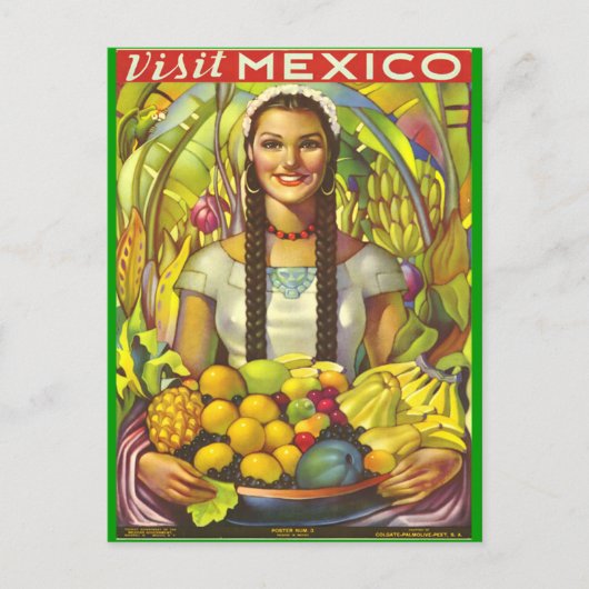 Mexico Ansichtkaart Briefkaart (Voorkant)