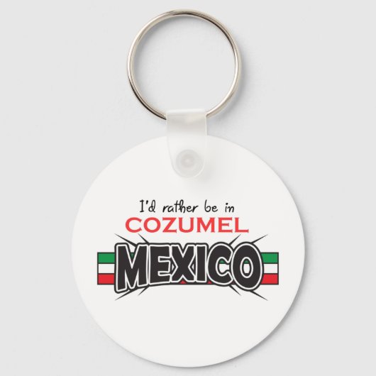 MEXICO-APPARAAT COZUMEL SLEUTELHANGER (Voorkant)