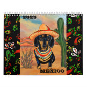 MEXICO ART CALENDAR KALENDER (Hoes)