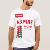 Mexico ASPIRE HOGER Christelijke scripts T-shirt (Voorkant)