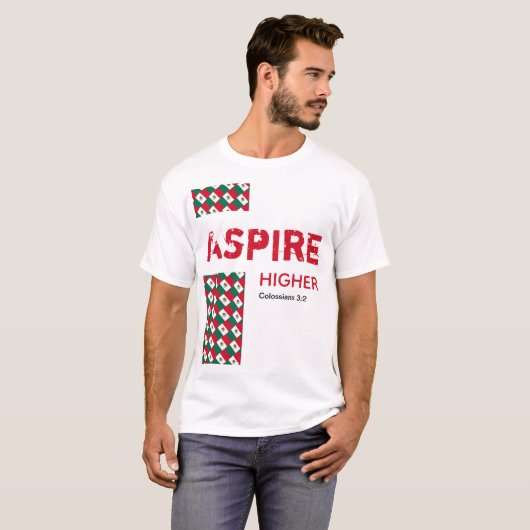 Mexico ASPIRE HOGER Christelijke scripts T-shirt (Voorkant volledig)