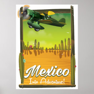 Mexico avontuur in! poster