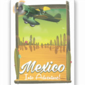 Mexico avontuur in! sticker (Voorkant)