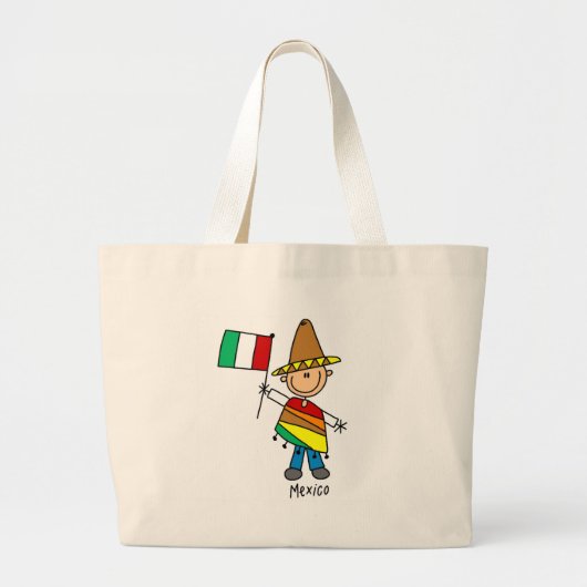 Mexico Bag Grote Tote Bag (Voorkant)