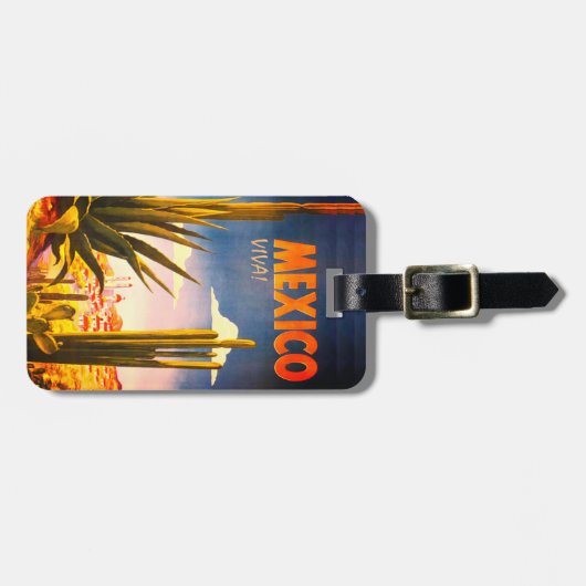 Mexico Bagagelabel (Voorkant horizontaal)